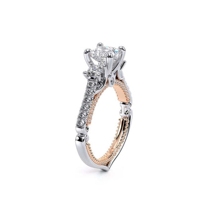 Verragio Three-Stone Princess Engagement Ring
