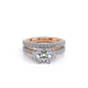 Verragio Three-Stone Round Engagement Ring