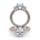Verragio Three-Stone Oval Engagement Ring