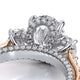 Verragio Three-Stone Oval Engagement Ring