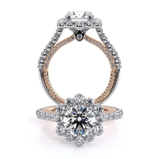 Verragio Halo Round Engagement Ring