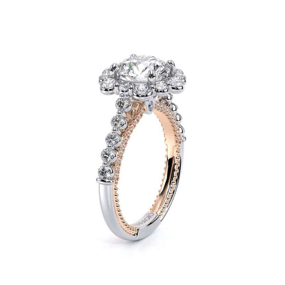 Verragio Halo Round Engagement Ring