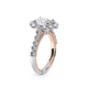 Verragio Halo Oval Engagement Ring
