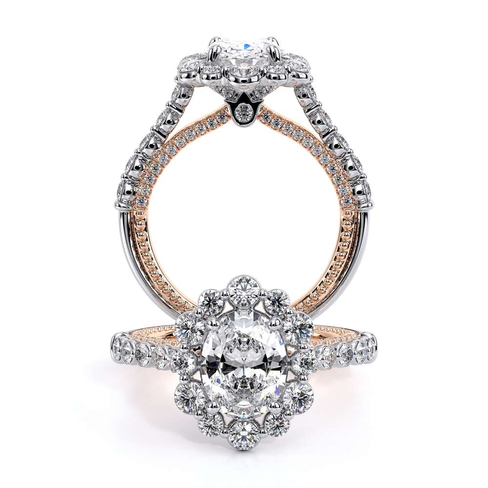 Verragio Halo Oval Engagement Ring