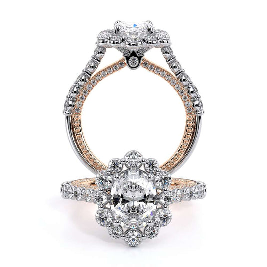 Verragio Halo Oval Engagement Ring