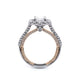 Verragio Halo Oval Engagement Ring