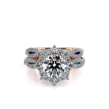 Verragio Halo Round Wedding Band