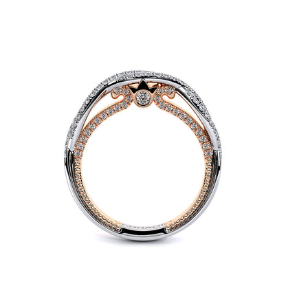 Verragio Halo Round Wedding Band