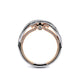Verragio Halo Round Wedding Band