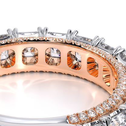 Verragio Asscher Wedding Band
