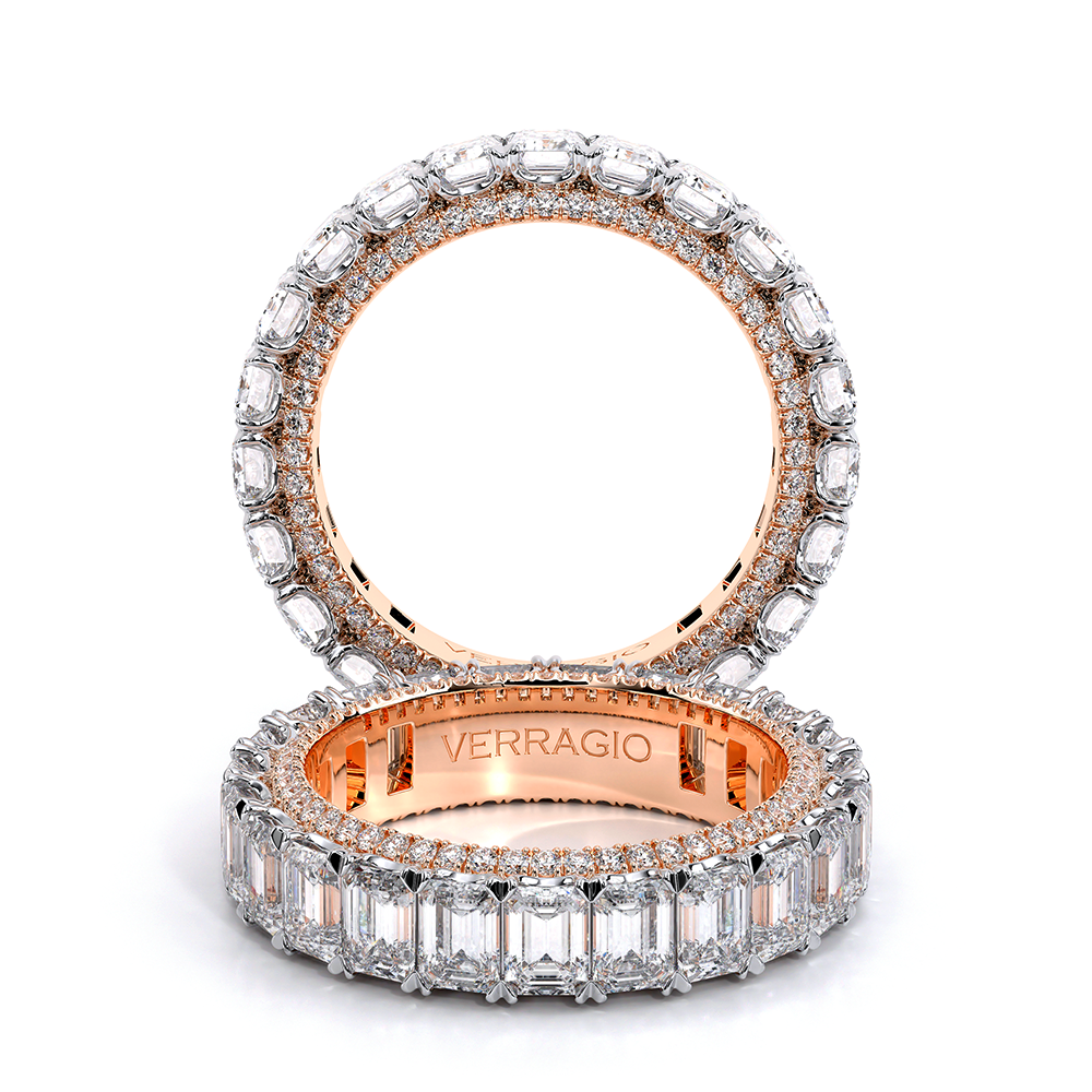 Verragio Emerald Wedding Band