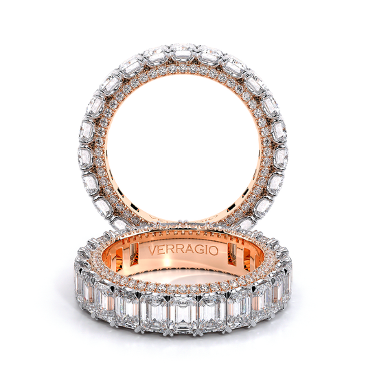 Verragio Emerald Wedding Band