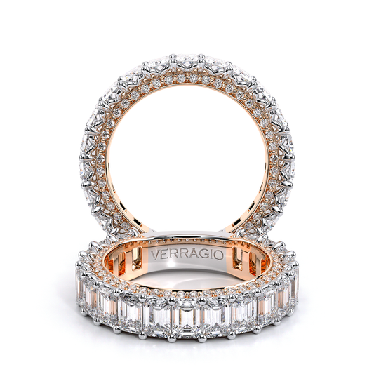 Verragio Emerald Wedding Band
