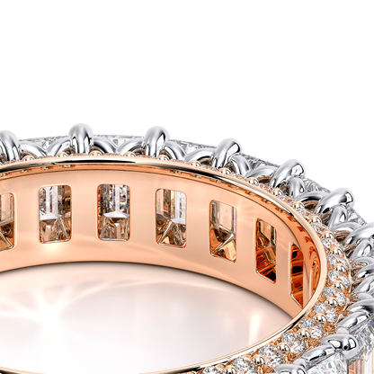 Verragio Emerald Wedding Band