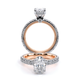 Verragio Pave Oval Engagement Ring