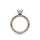 Verragio Pave Oval Engagement Ring