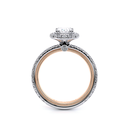 Verragio Pave Oval Engagement Ring