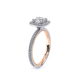 Verragio Halo Round Engagement Ring