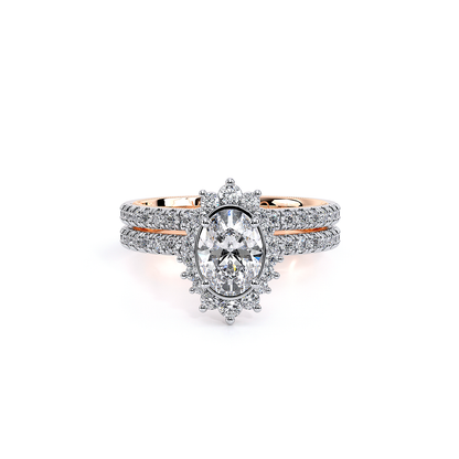 Verragio Halo Oval Engagement Ring