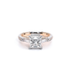 Verragio Three-Stone Princess Engagement Ring