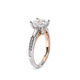 Verragio Three-Stone Princess Engagement Ring