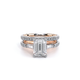 Verragio Three-Stone Emerald Engagement Ring