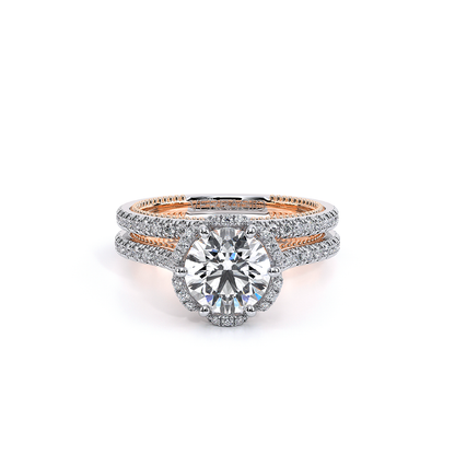 Verragio Halo Round Engagement Ring