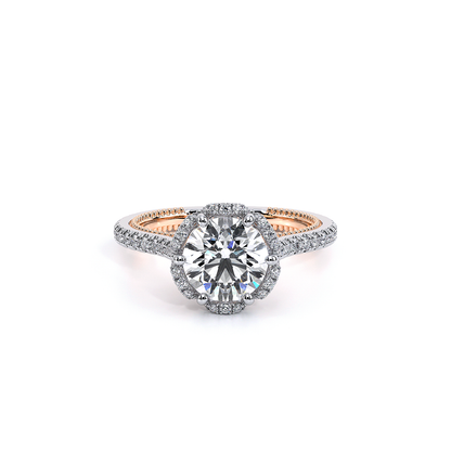 Verragio Halo Round Engagement Ring