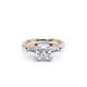 Verragio Three-Stone Princess Engagement Ring