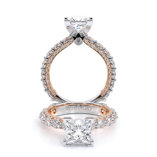 Verragio Pave Princess Engagement Ring