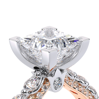 Verragio Pave Princess Engagement Ring