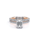 Verragio Pave Emerald Engagement Ring