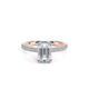 Verragio Pave Emerald Engagement Ring