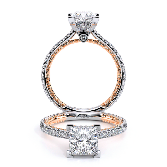 Verragio Pave Princess Engagement Ring