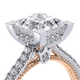 Verragio Pave Princess Engagement Ring