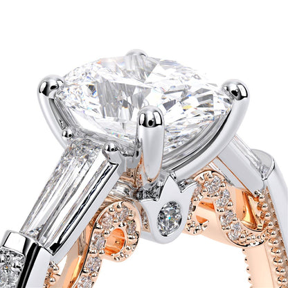 Verragio Three-Stone Oval Engagement Ring
