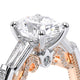 Verragio Three-Stone Oval Engagement Ring