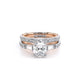 Verragio Three-Stone Oval Engagement Ring