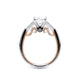 Verragio Three-Stone Oval Engagement Ring
