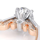 Verragio Three-Stone Oval Engagement Ring