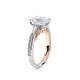 Verragio Three-Stone Emerald Engagement Ring