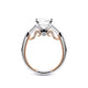 Verragio Three-Stone Emerald Engagement Ring
