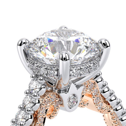 Verragio Pave Round Engagement Ring