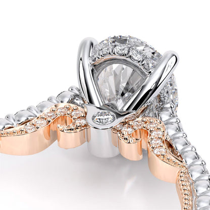 Verragio Pave Oval Engagement Ring