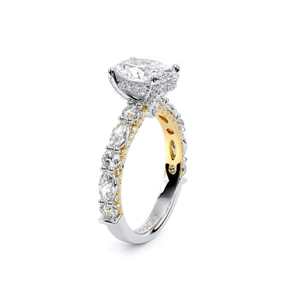 Verragio Pave Oval Engagement Ring