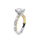Verragio Pave Oval Engagement Ring