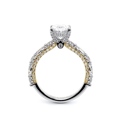 Verragio Pave Oval Engagement Ring