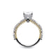 Verragio Pave Oval Engagement Ring