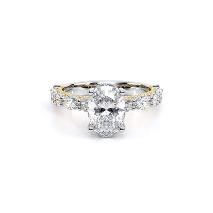 Verragio Pave Oval Engagement Ring