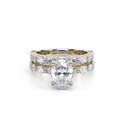 Verragio Pave Oval Engagement Ring
